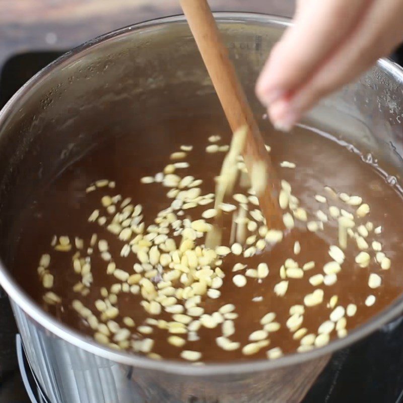 Step 6 Making pomelo dessert Pomelo dessert An Giang