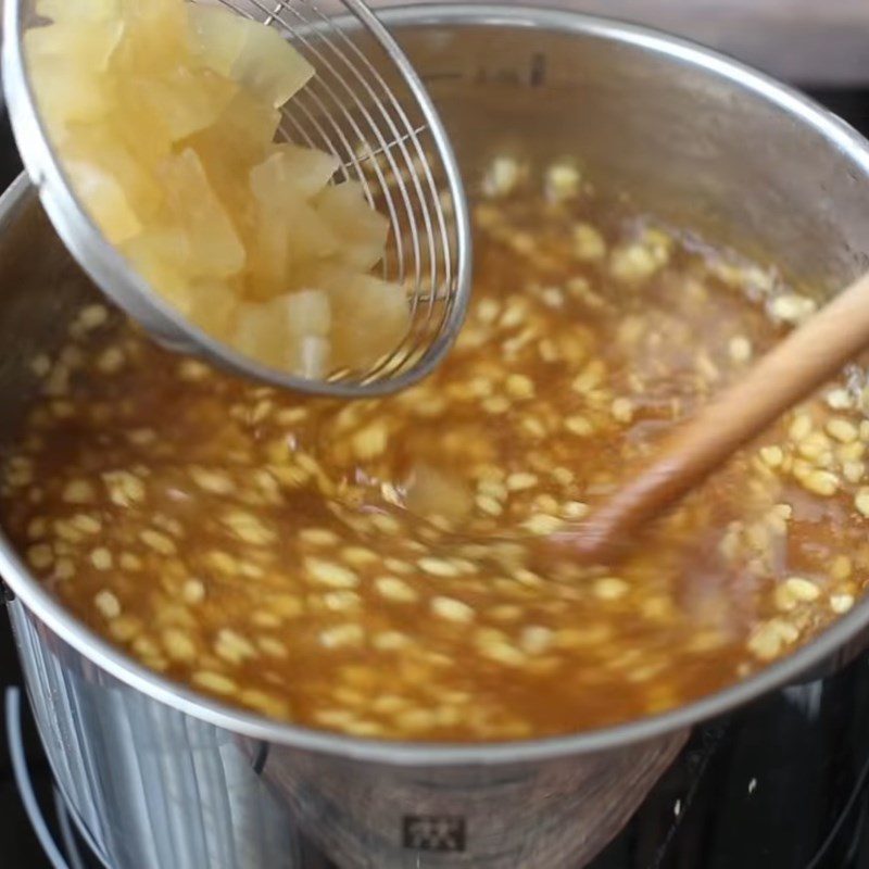 Step 6 Making pomelo dessert Pomelo dessert An Giang