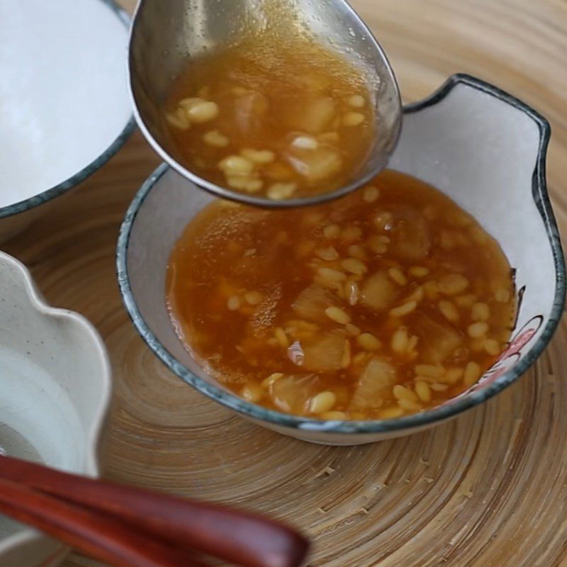 Step 6 Making pomelo dessert Pomelo dessert An Giang