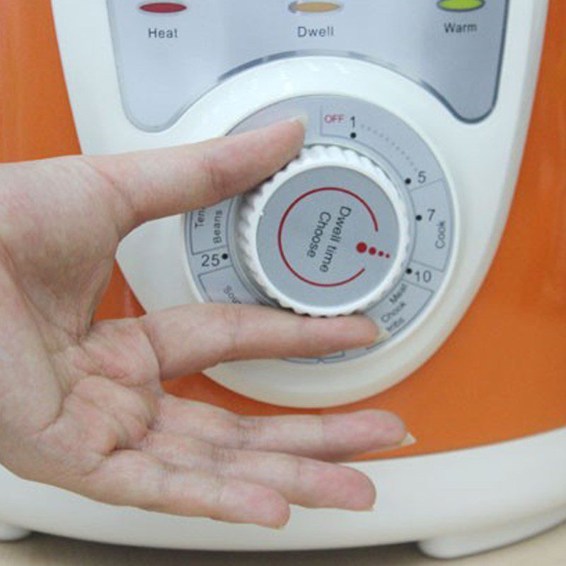 Step 2 Cooking rice with an electric pressure cooker