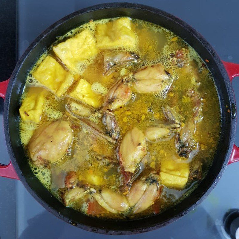 Step 4 Frog Stew with Banana and Tofu Frog Stew with Banana and Tofu