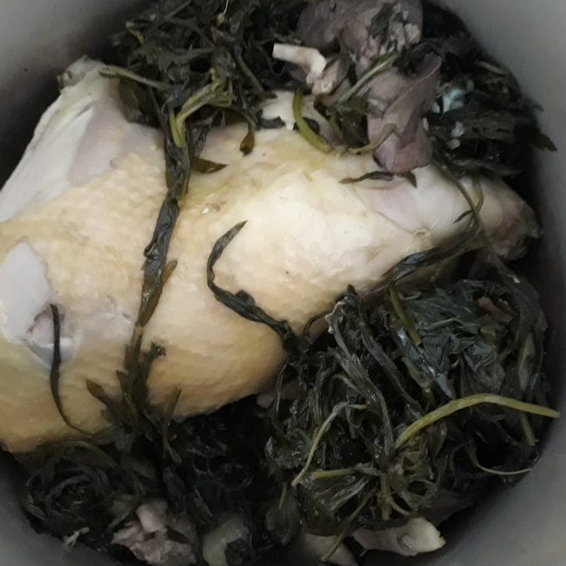 Step 2 Cook Chicken Stewed with Mugwort Chicken Stewed with Mugwort