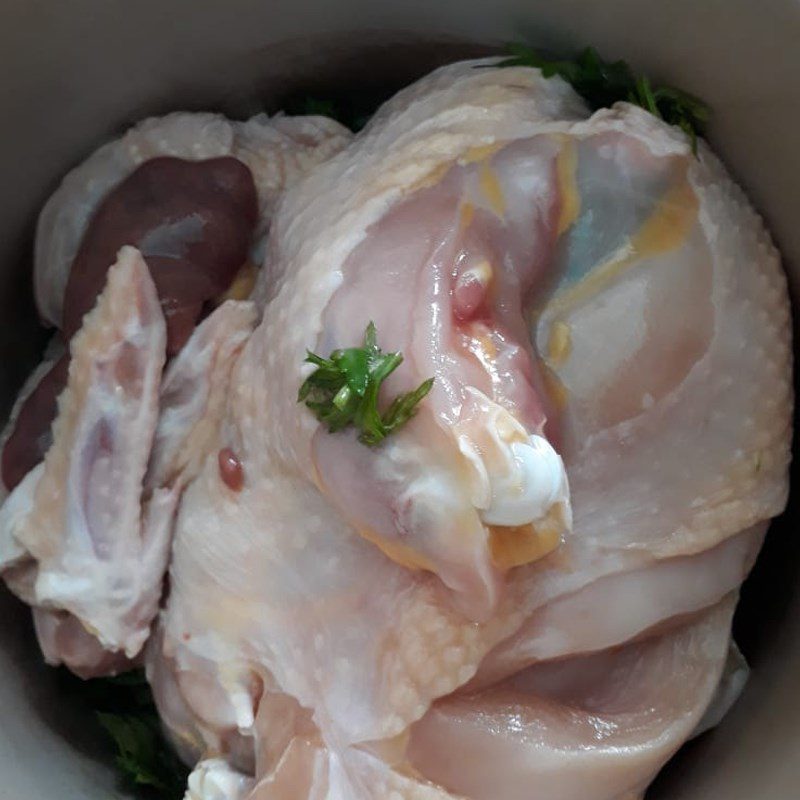 Step 2 Cook Chicken Stewed with Mugwort Chicken Stewed with Mugwort