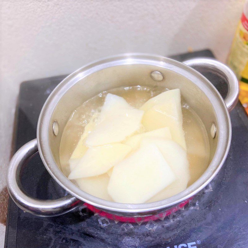 Step 2 Cooking chicken with fresh bamboo shoots Chicken cooked with fresh bamboo shoots (recipe shared by a user)