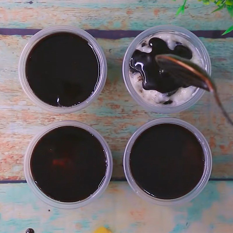 Step 4 Cook the Chocolate mixture Oreo pudding