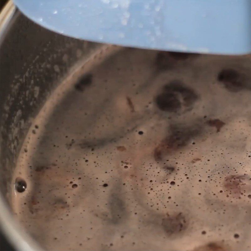 Step 2 Cook the cherry jelly mixture Cherry vanilla pudding