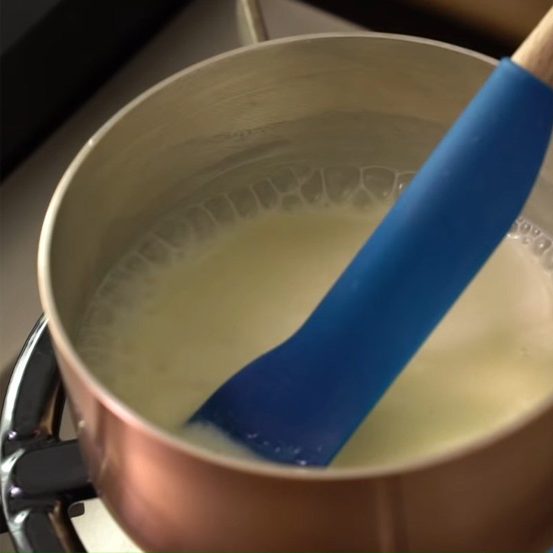 Step 2 Make the chocolate mixture Chocolate castella pancake