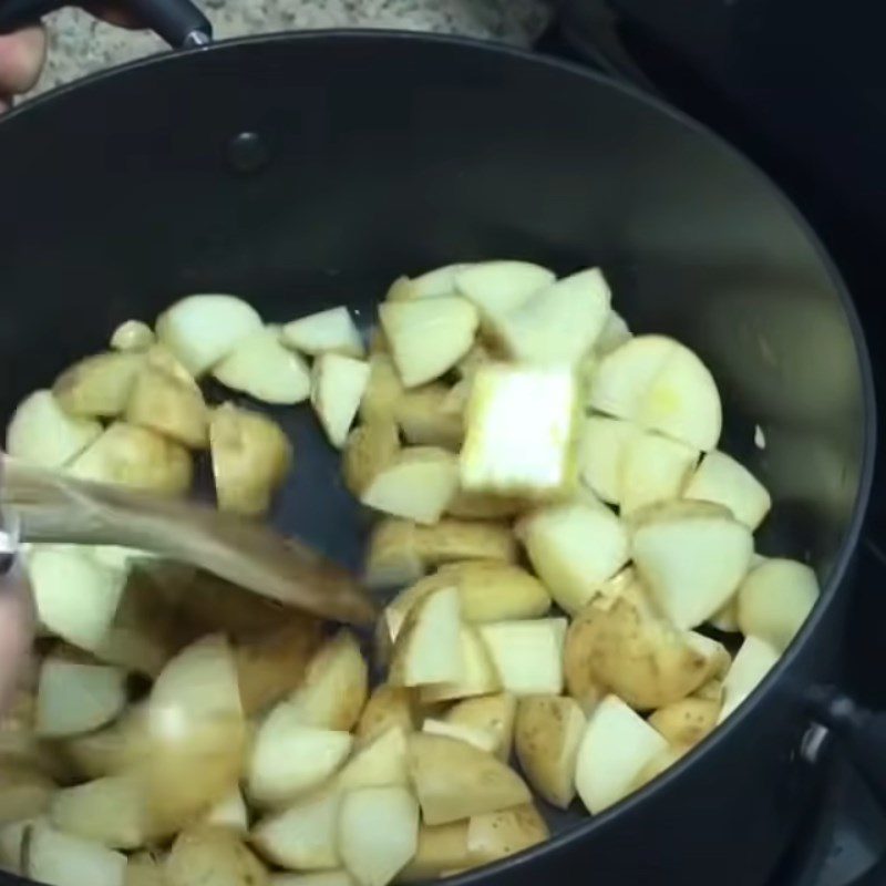 Step 2 Cook the Potatoes for Potato Soup