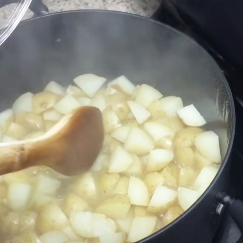 Step 2 Cook the Potatoes for Potato Soup