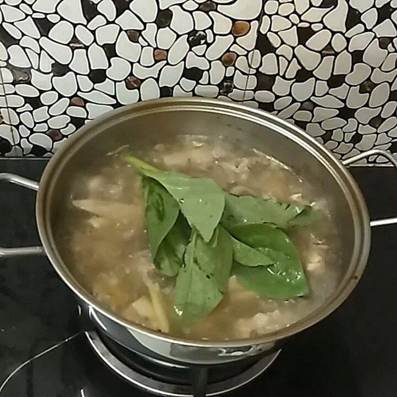 Step 4 Cooking Coconut Chicken Hotpot