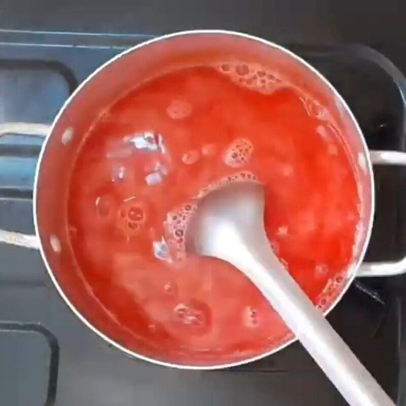 Step 3 Cook the jam Watermelon jam