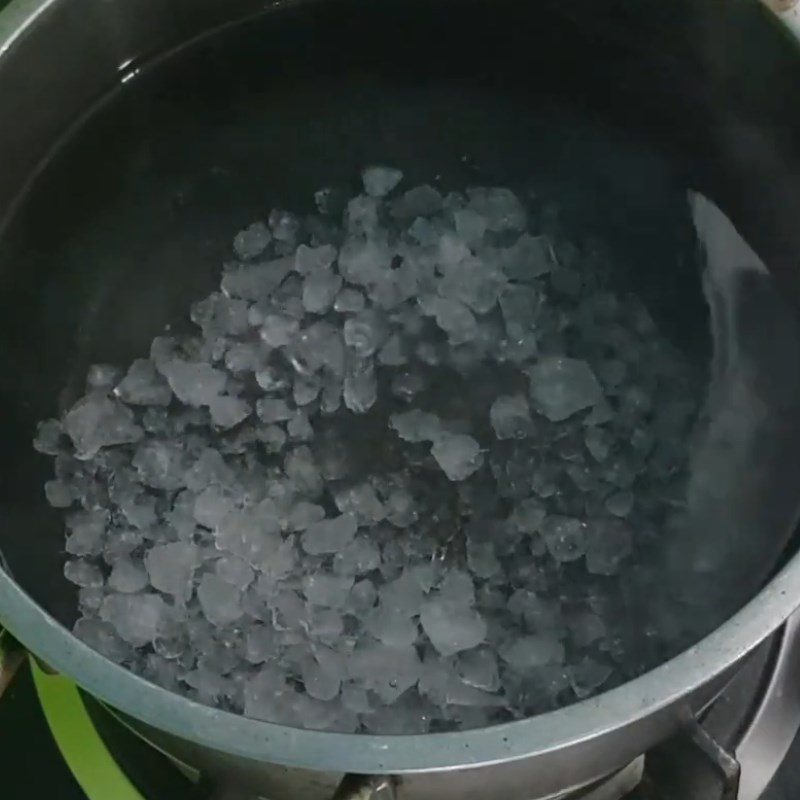 Step 4 Cooking Aloe Vera with Red Date Chia Seeds Aloe Vera Red Date Chia Seeds