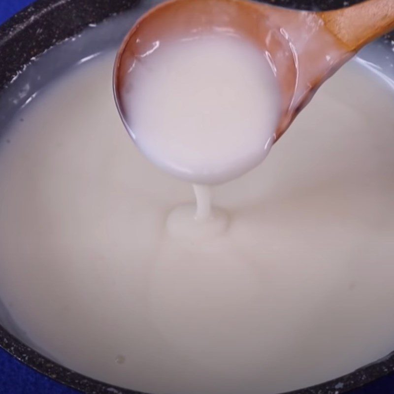 Step 1 Cook Coconut Milk Fruit Banana Ice Cream