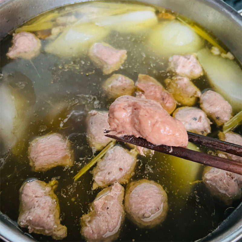 Step 2 Making the broth Beef noodle soup