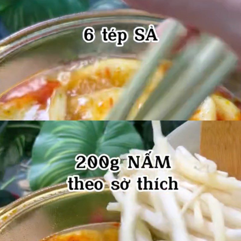 Step 2 Cooking the broth for Vegetarian Hue Noodles (recipe from the TikTok channel Bếp chay XANH)