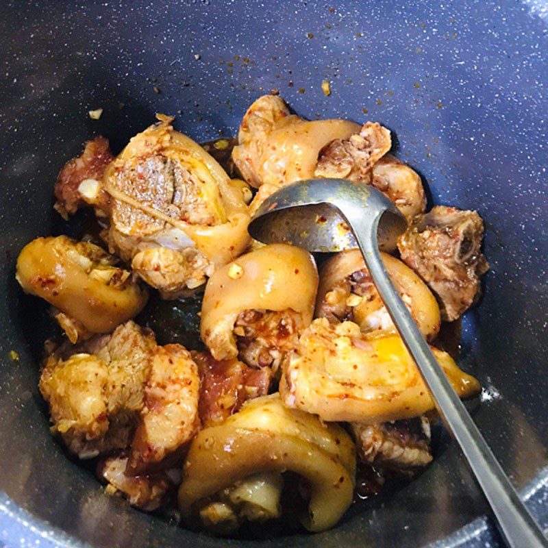 Step 5 Make the Broth Quang Noodles with Pork Leg