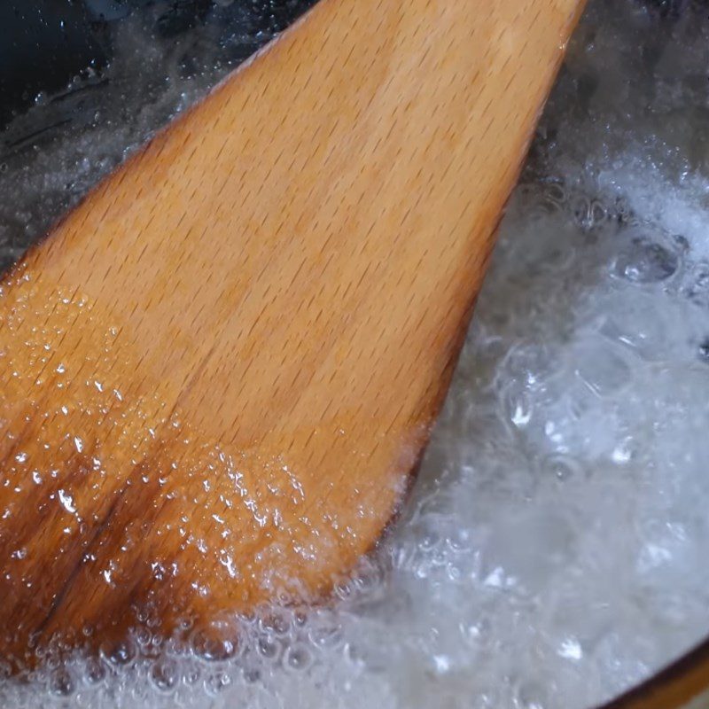 Step 1 Cook the sugar syrup for Cotton Candy