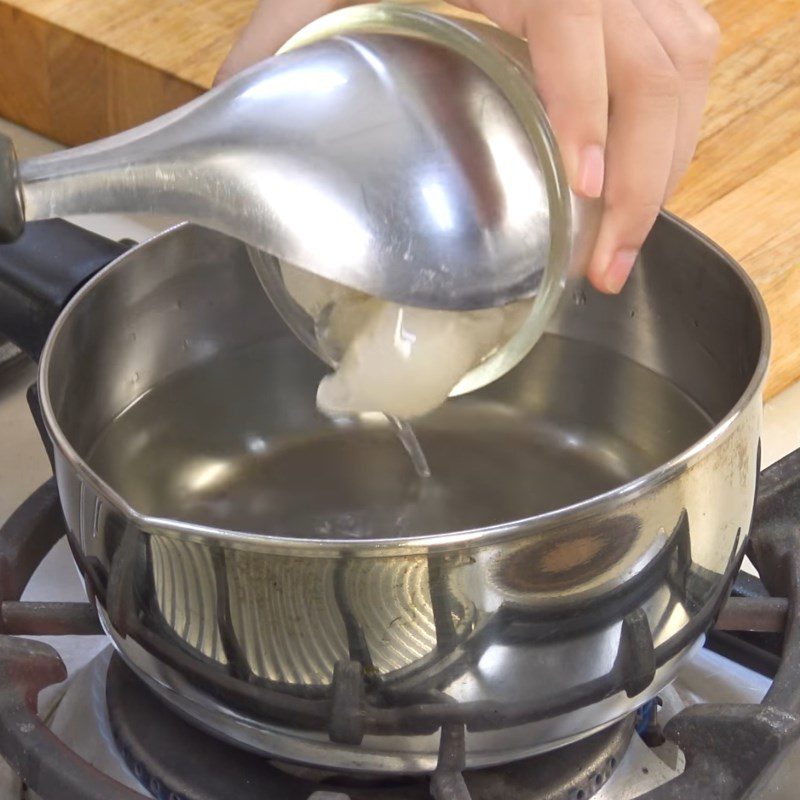 Step 2 Cook the rambutan syrup Rambutan syrup