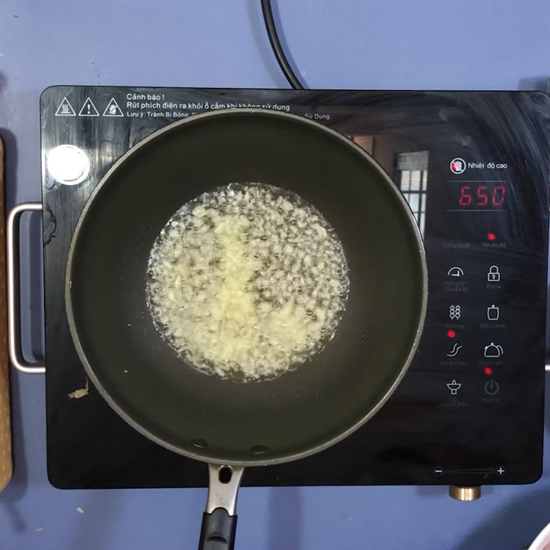 Step 3 Sautéing the Spices