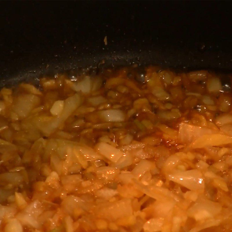 Step 3 Cooking the hot pot broth Japanese miso nabe