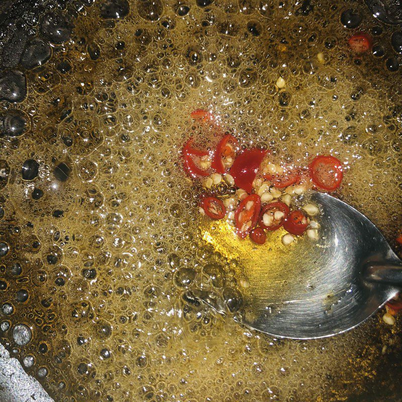 Step 2 Cook mango sauce