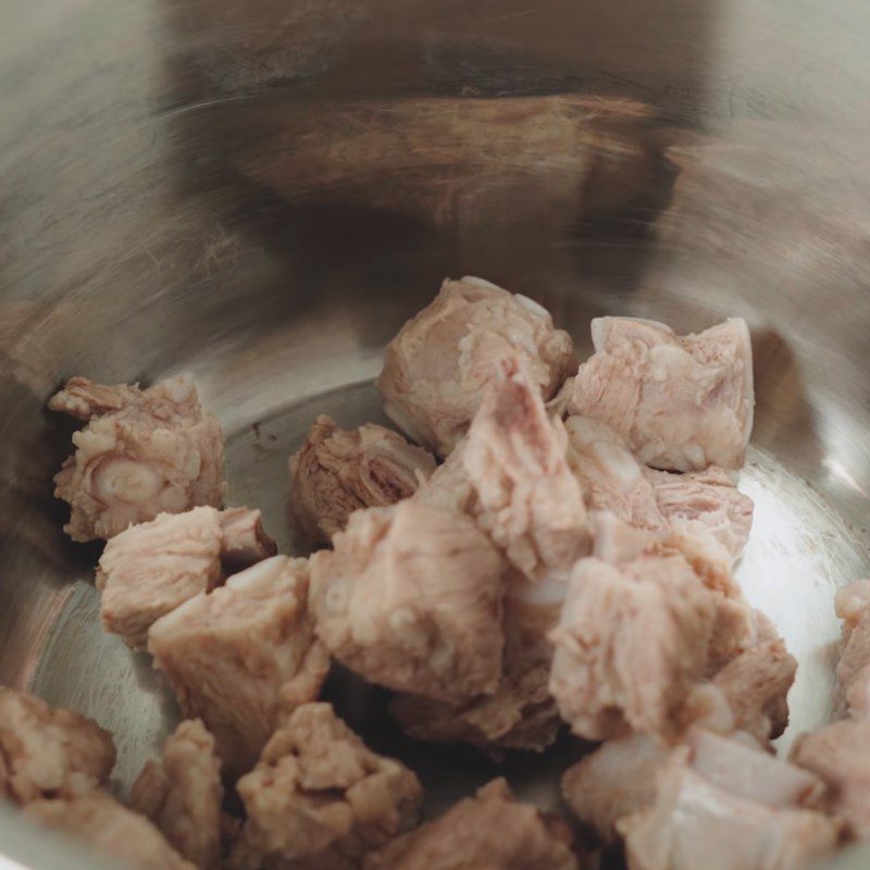 Step 2 Cook the broth for serving Soft noodle with runny egg