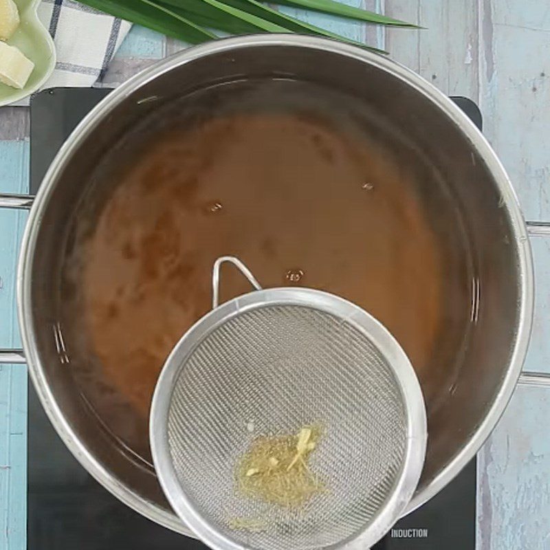 Step 2 Cook the corn silk tea