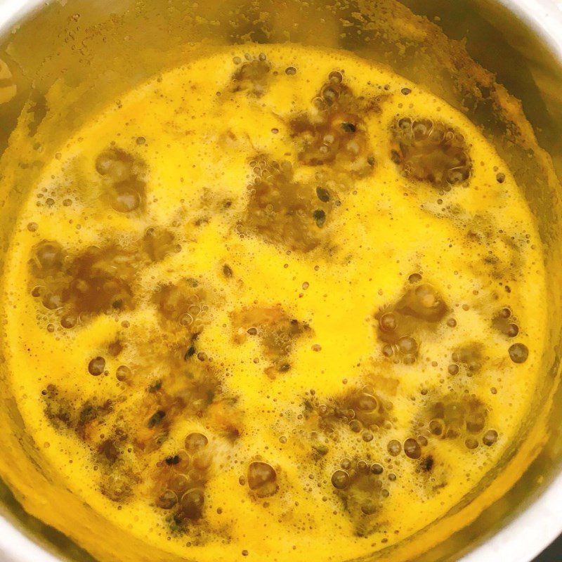 Step 2 Cook the syrup Passion fruit syrup (recipe shared by users)