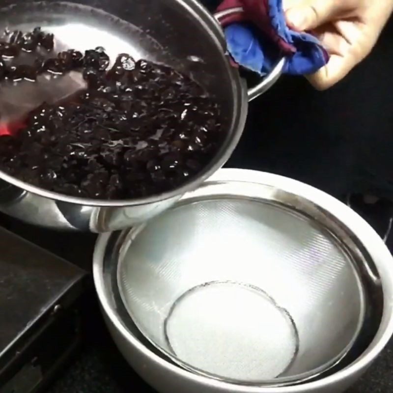 Step 3 Cook grape syrup Grape syrup