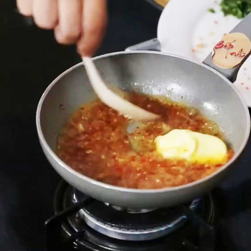 Step 3 Cooking Tamarind Sauce for Grilled Salmon