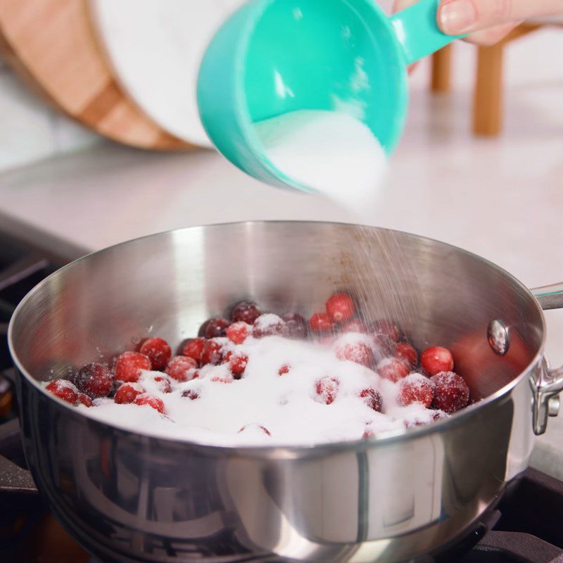 Step 2 Cook the cranberry sauce Cranberry Sauce