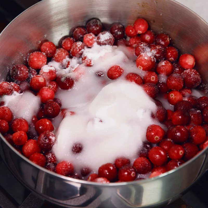 Step 2 Cook the cranberry sauce Cranberry Sauce