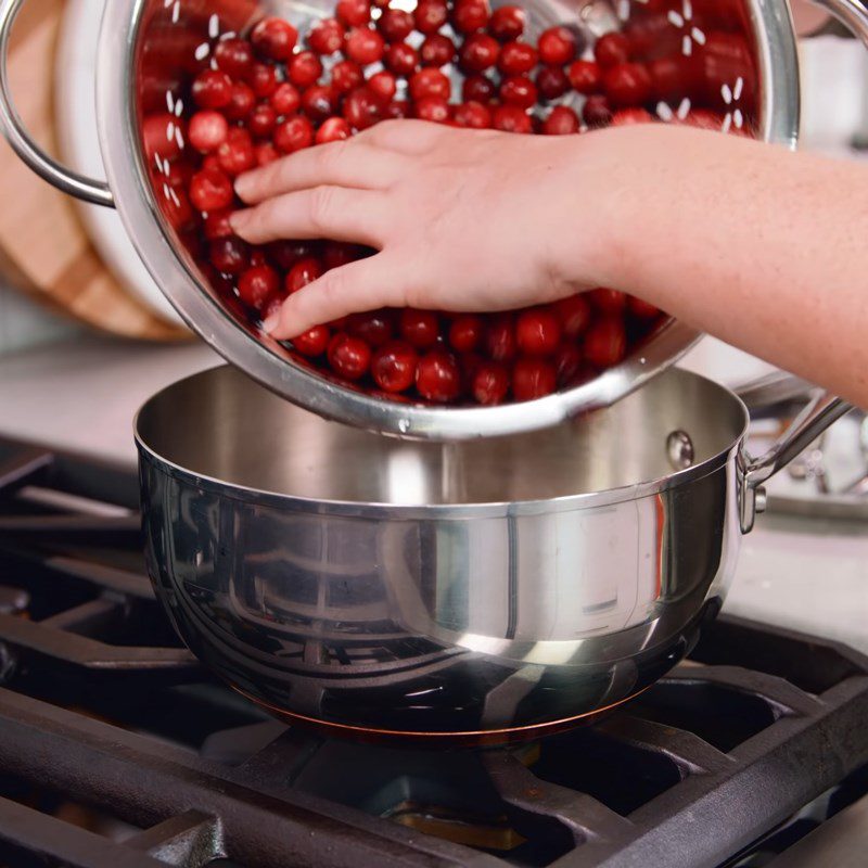 Step 2 Cook the cranberry sauce Cranberry Sauce