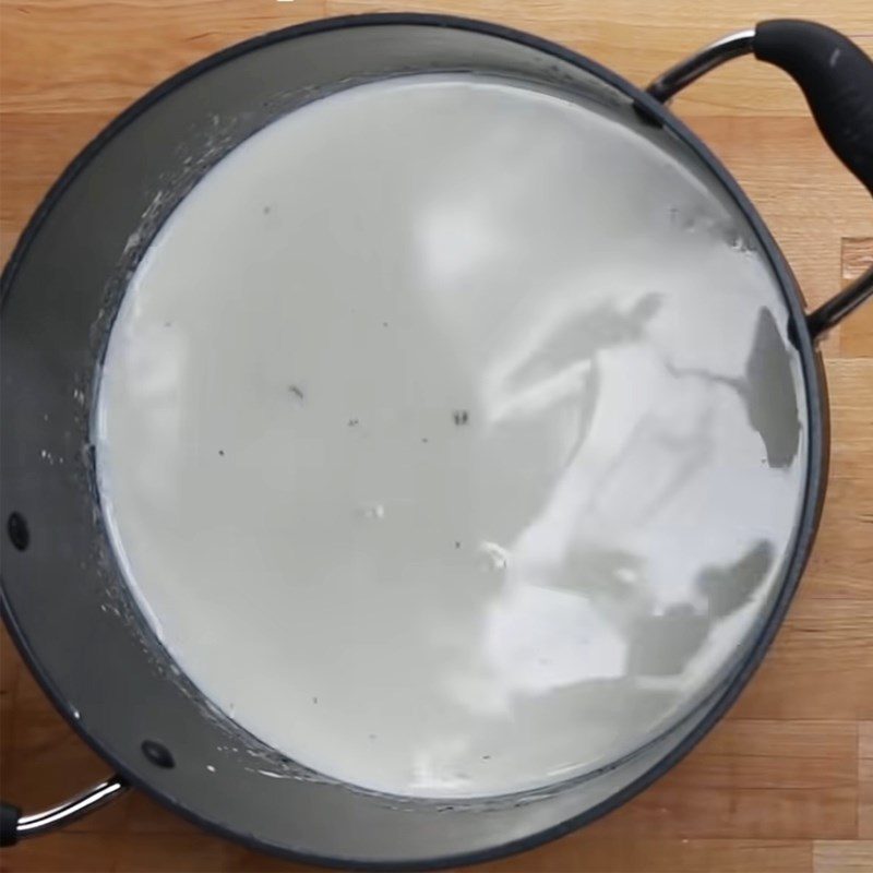 Step 1 Heat the Milk Croquembouche