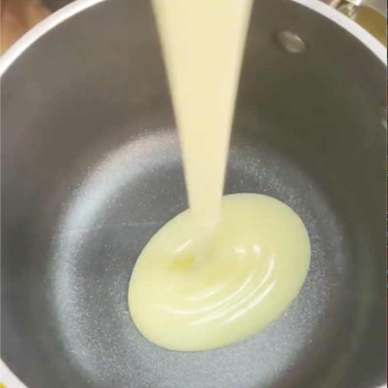 Step 1 Cook condensed milk with unsalted butter Chocolate Truffles