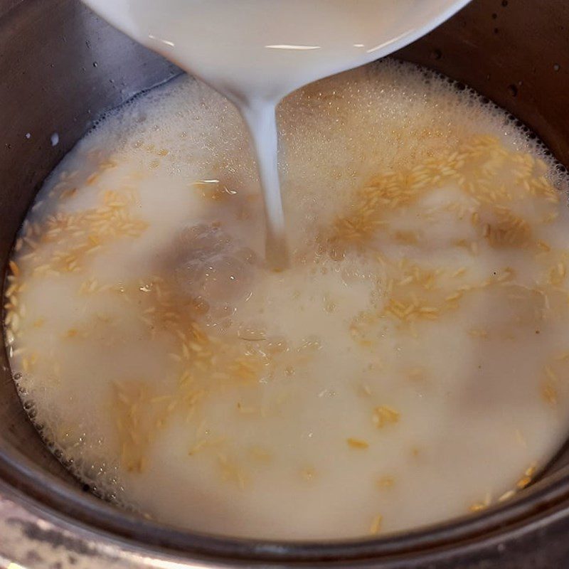 Step 3 Cook Rice Milk Korean Roasted Rice Milk