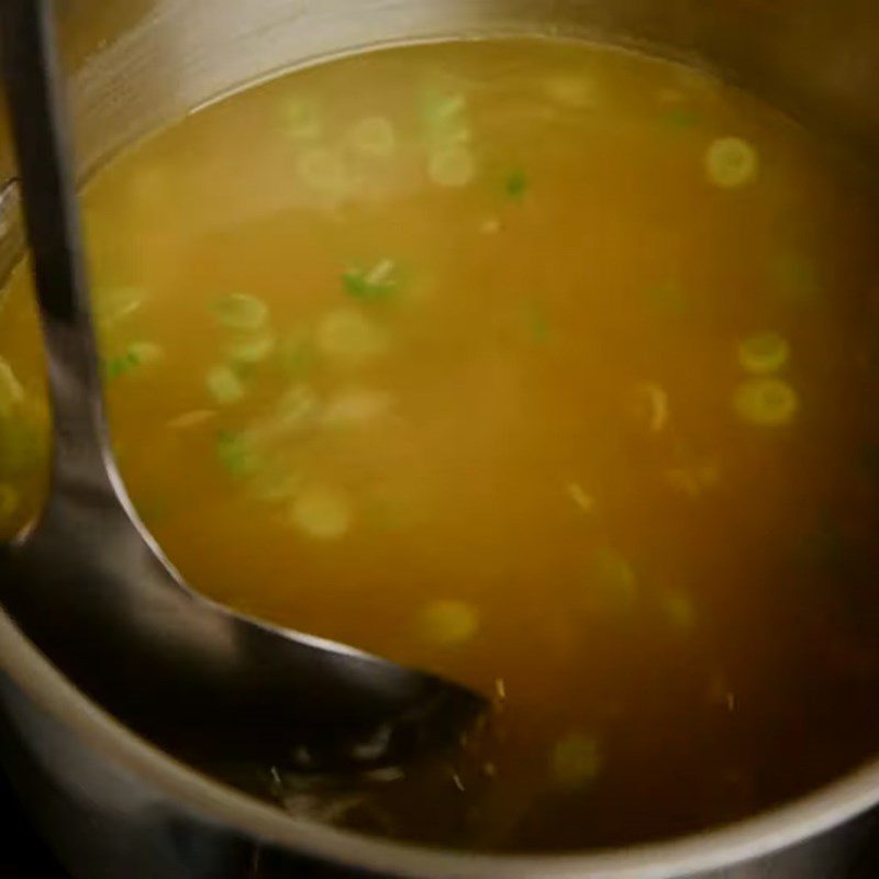 Step 3 Cooking Egg Soup