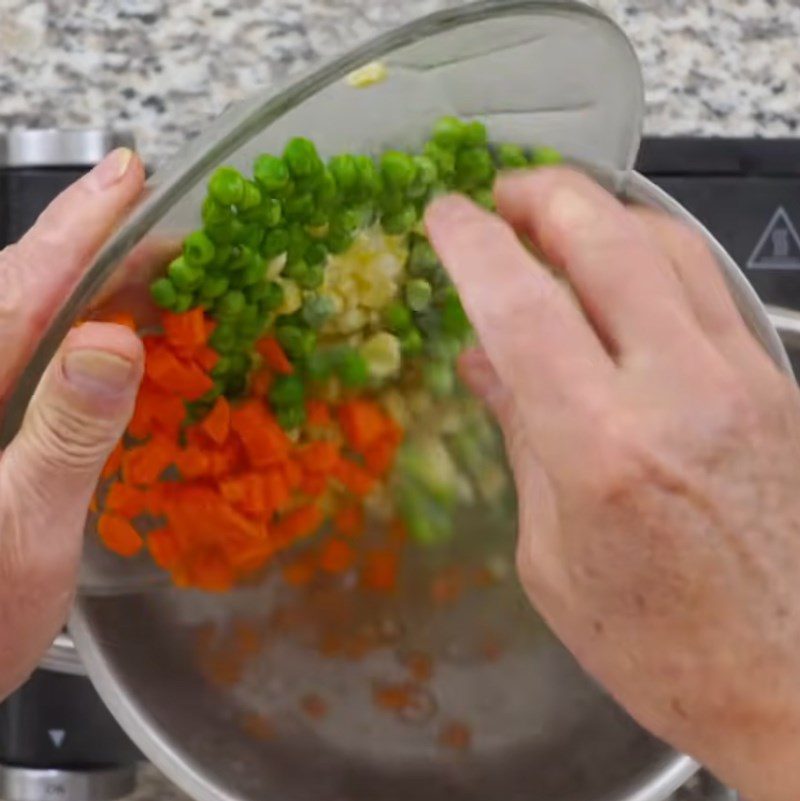 Step 3 Cooking Soup Vegetable Egg Soup