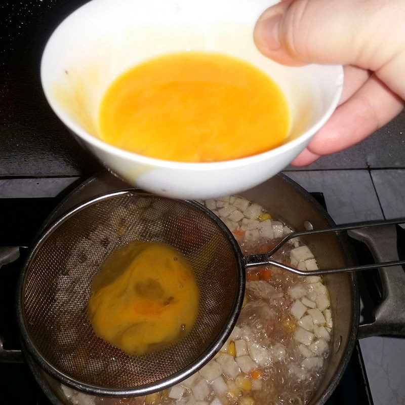 Step 2 Cooking Chicken Corn Mushroom Soup