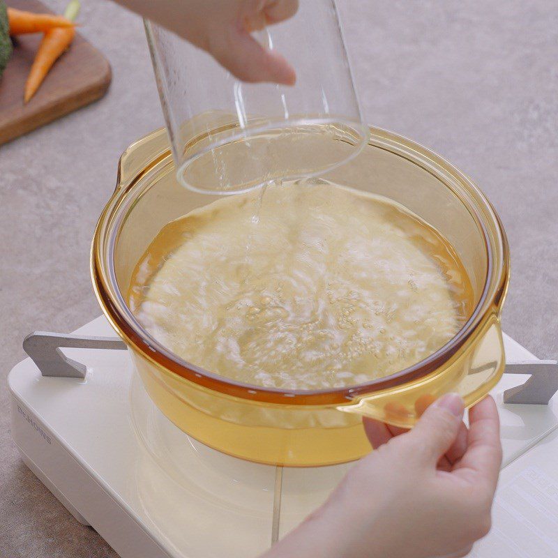 Step 2 Cook the soup for Bird's Nest Seafood Soup