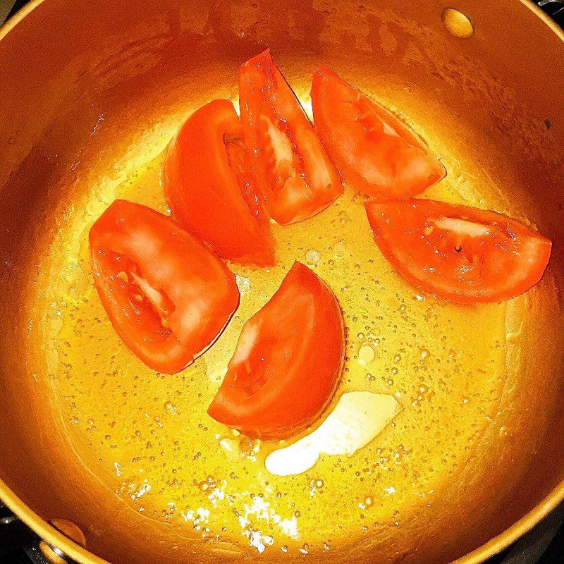 Step 4 Cook tokbokki How to make tokbokki from glutinous rice flour