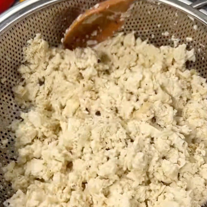 Step 2 Seasoning tofu skin Fresh tofu skin sausage (Recipe shared by Tiktok Vegetarian Kitchen XANH)