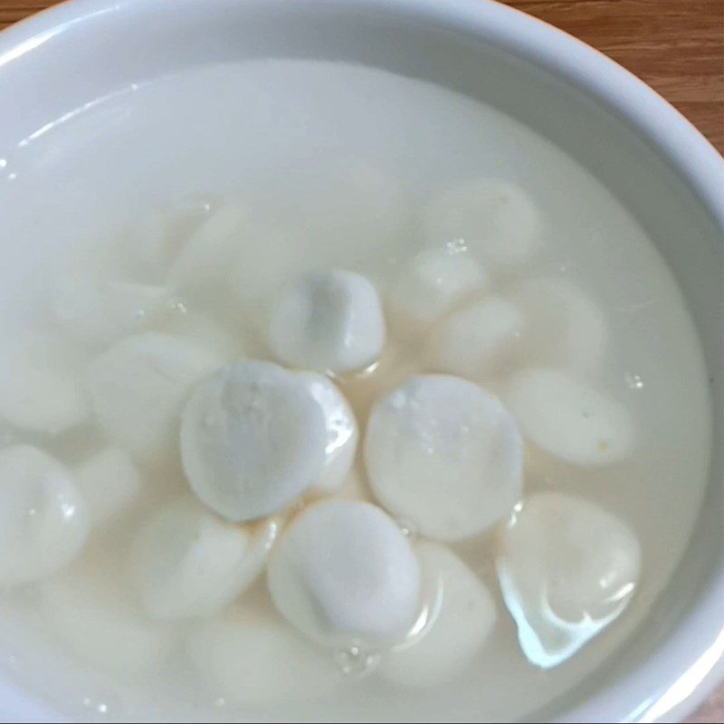 Step 2 Soak the taro in lime water Taro jam