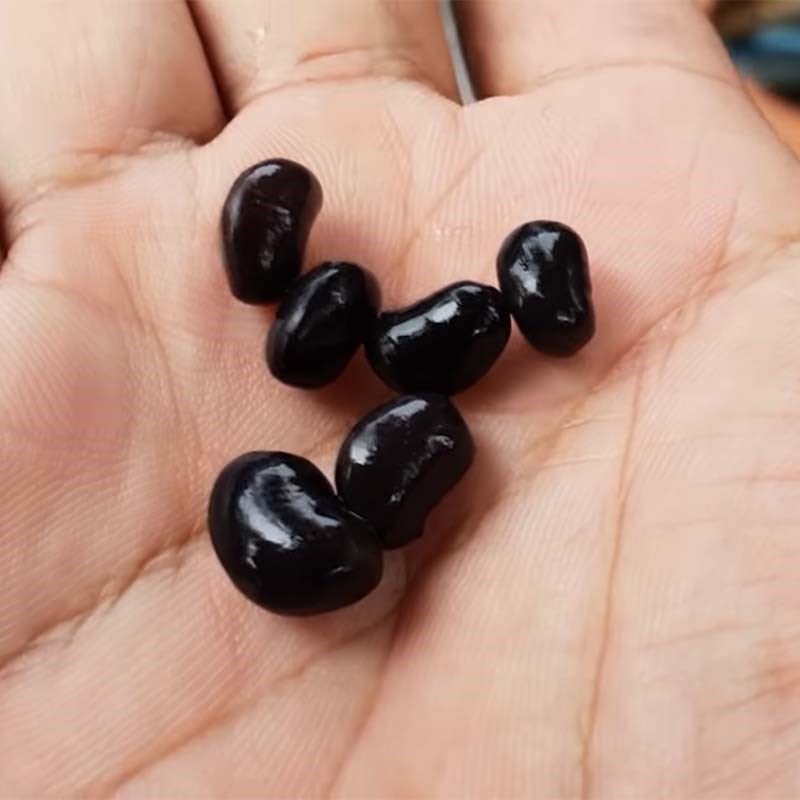 Step 2 Soak black beans for beef tail stew