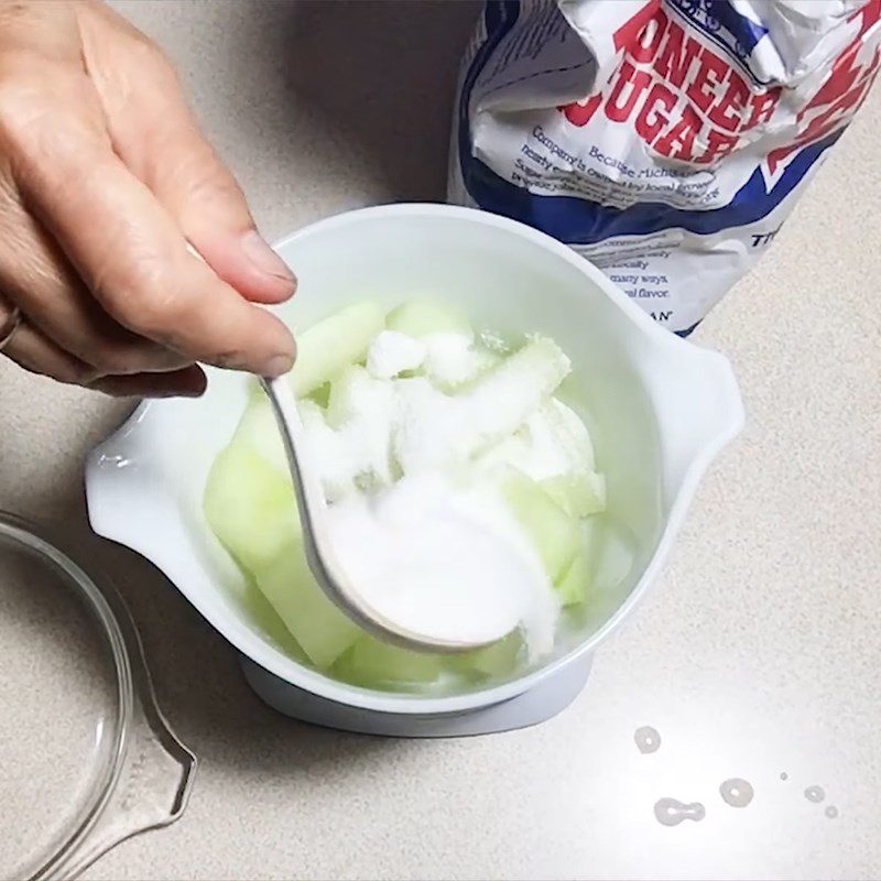 Step 3 Soak in sugar Watermelon Jam