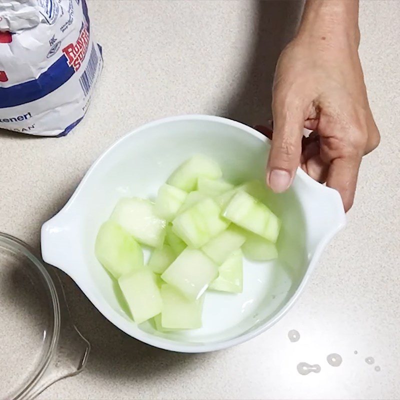 Step 3 Soak in sugar Watermelon Jam