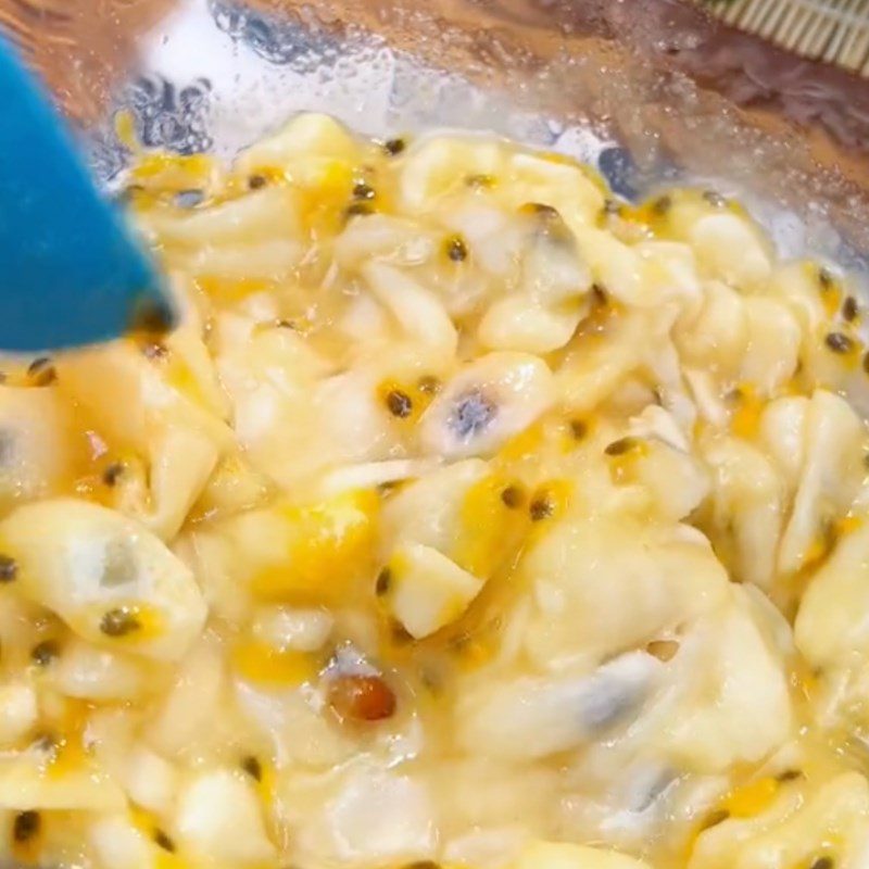 Step 2 Soak the custard apple How to make Custard Apple Tea