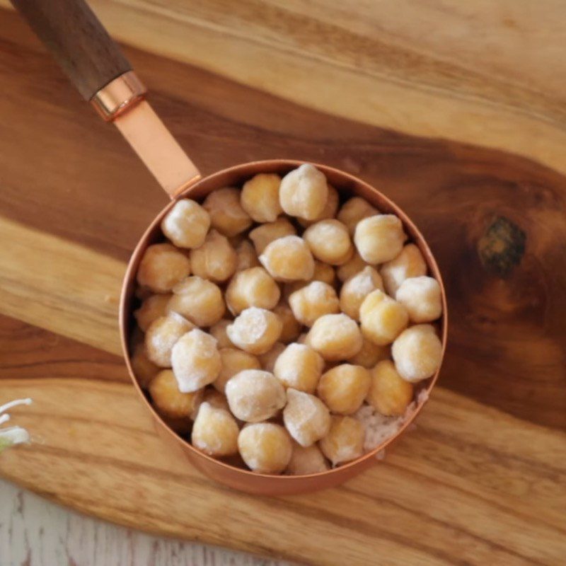 Step 1 Soak the chickpeas Chickpea Milk