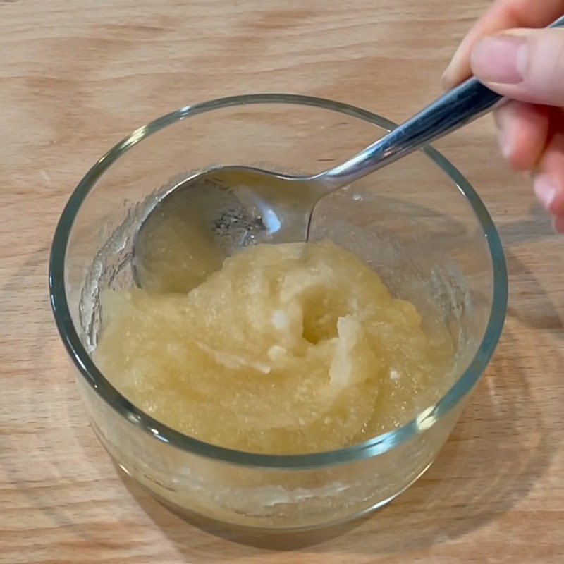 Step 2 Soak gelatin for caramel Flan cake