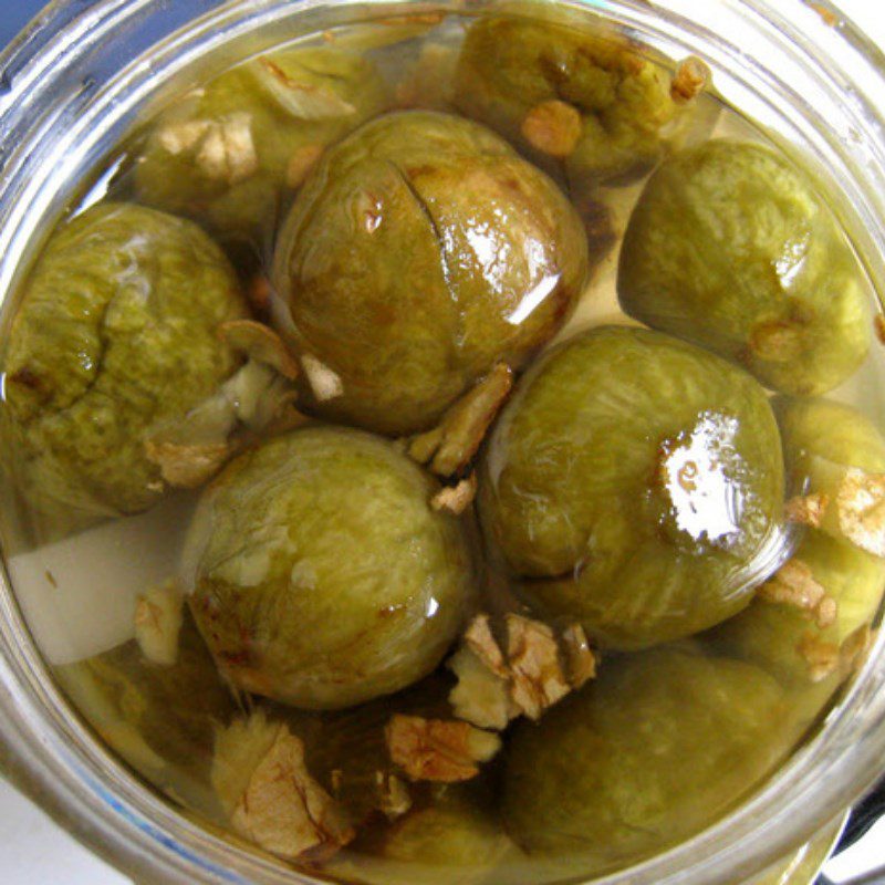 Step 4 Soak soursop Make pickled soursop by blanching in boiling water